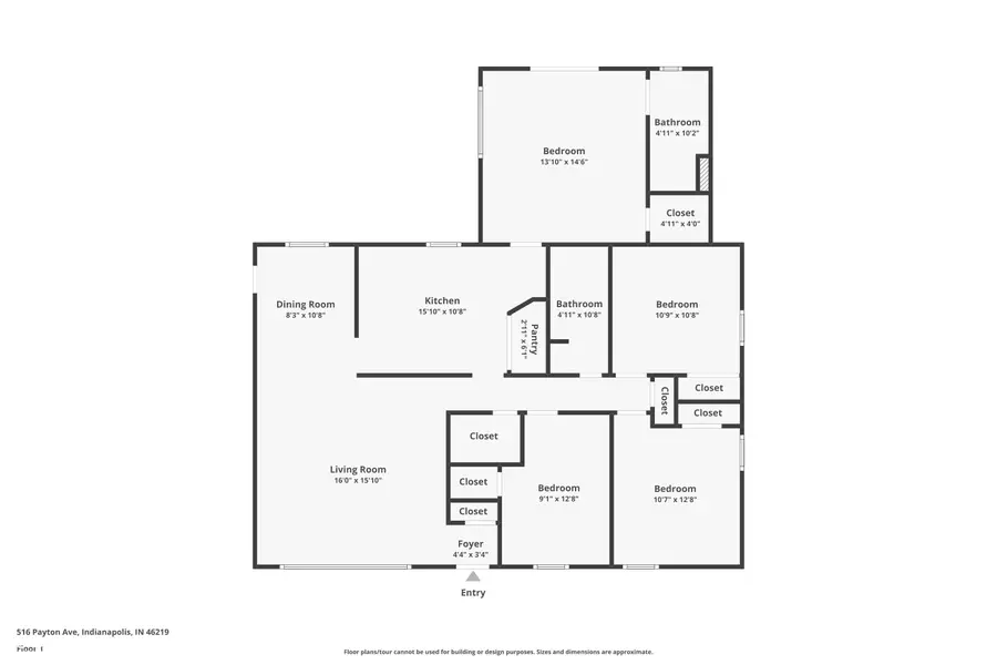 516 Payton Avenue, Indianapolis, IN 46219 - #3