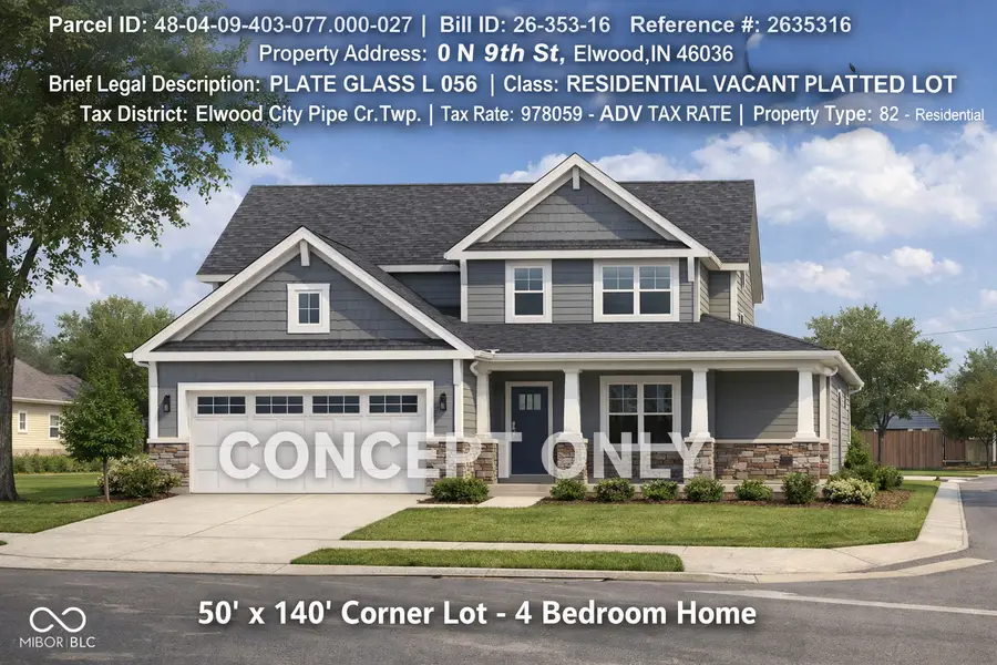 0 N E Street, Elwood, IN 46036 - #3