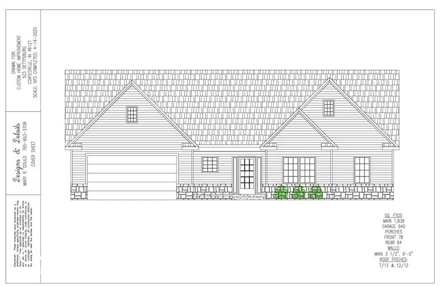 523 Gettysburg, Coatesville, IN 46121 - #3