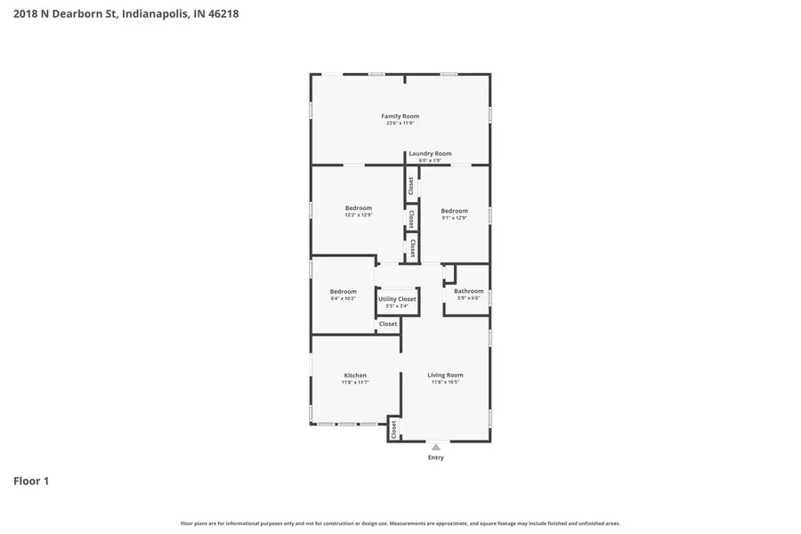 2018 N Dearborn Street, Indianapolis, IN 46218 - #3