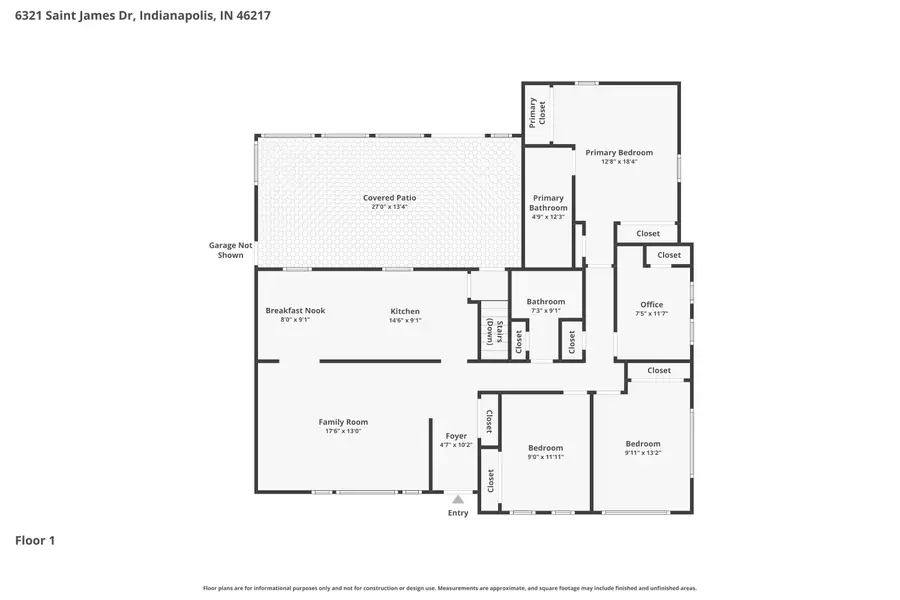 6321 Saint James Drive, Indianapolis, IN 46217 - #3