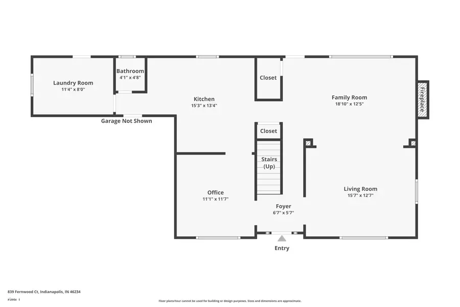 839 Fernwood Court, Indianapolis, IN 46234 - #3