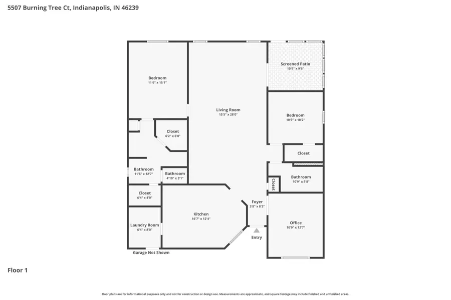 5507 Burning Tree Court, Indianapolis, IN 46239 - #3