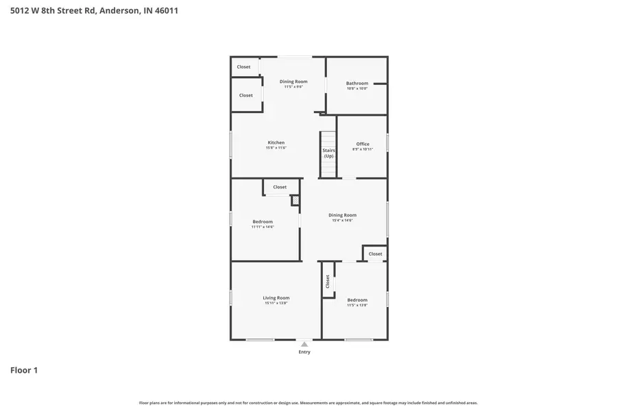 5012 W 8th Street Road, Anderson, IN 46011 - #3