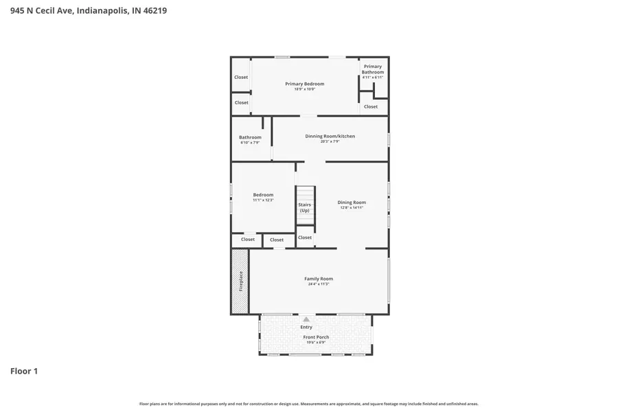 945 Cecil Avenue, Indianapolis, IN 46219 - #3