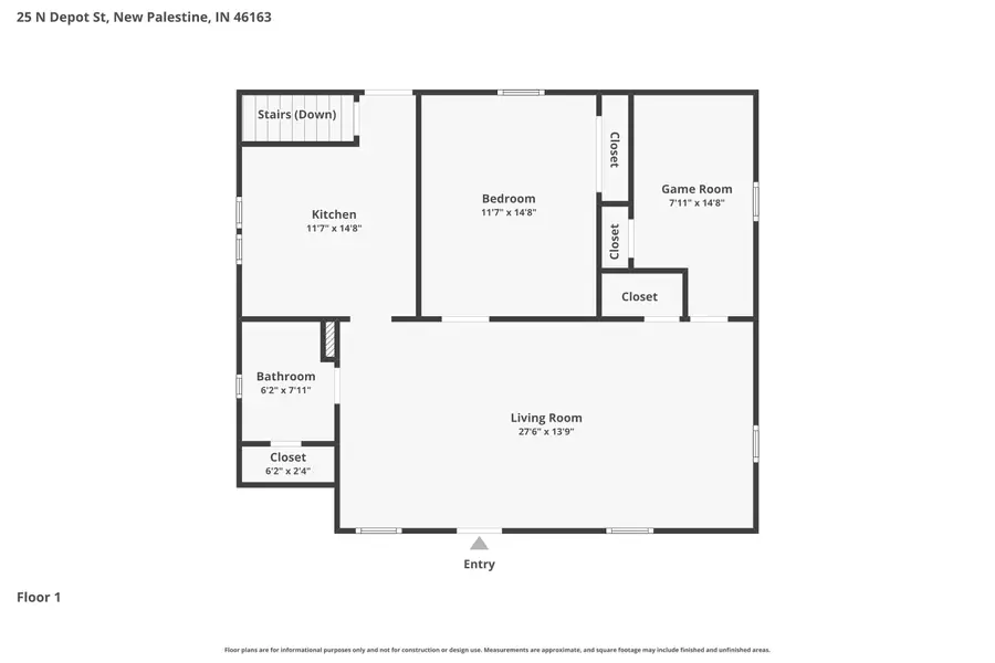 25 N Depot Street, New Palestine, IN 46163 - #3