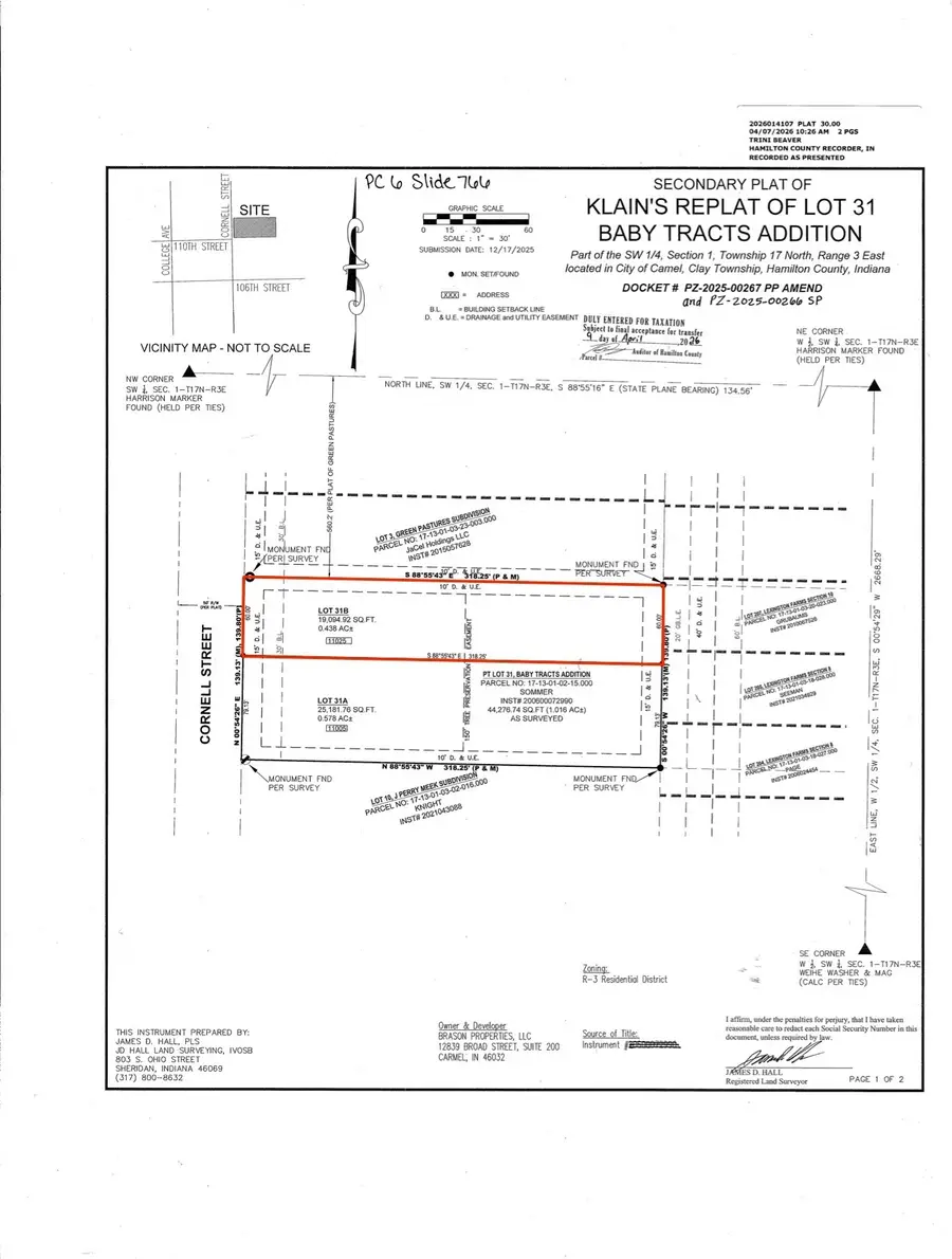 11025 Cornell Street, Carmel, IN 46280 - #2