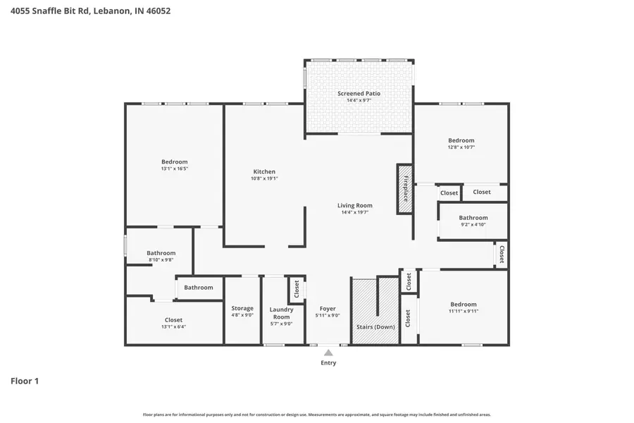 4055 Snaffle Bit Road, Lebanon, IN 46052 - #3