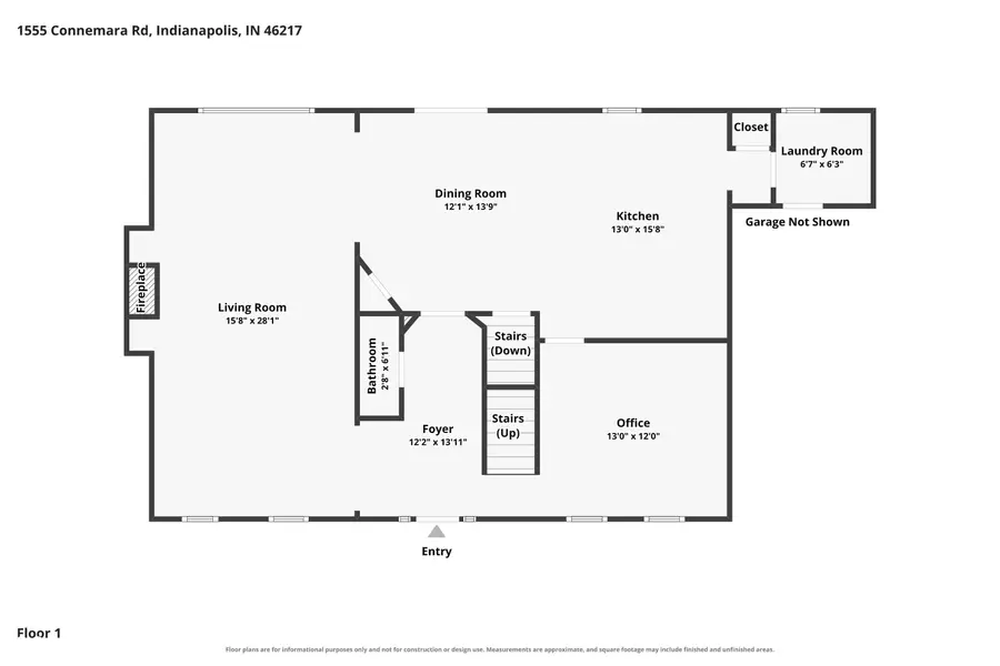 1555 Connemara Road, Indianapolis, IN 46217 - #3