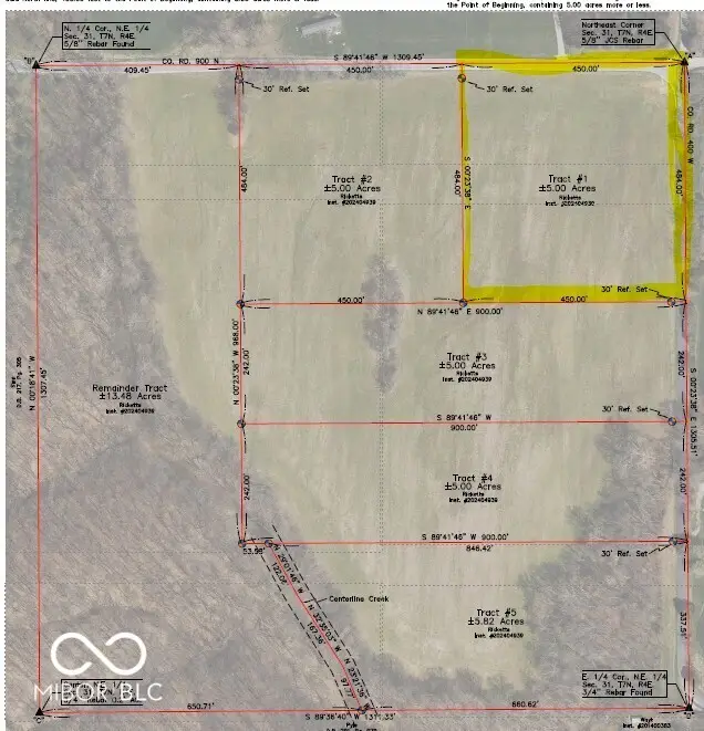 Tract 1 W 900 N, Freetown, IN 47235 - #1