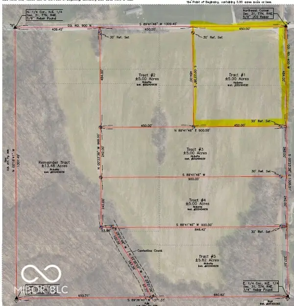 Tract 1 W 900 N, Freetown, IN 47235