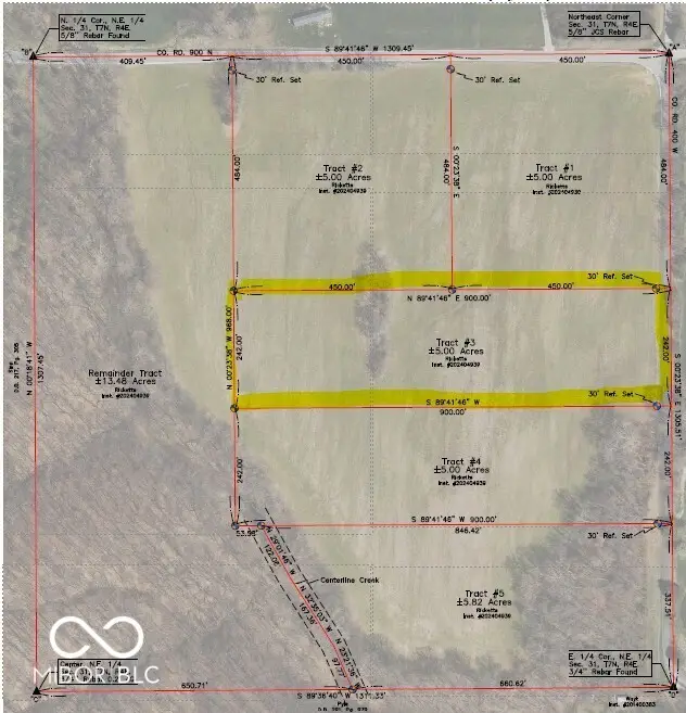 Tract 3 W 900 N, Freetown, IN 47235 - #1