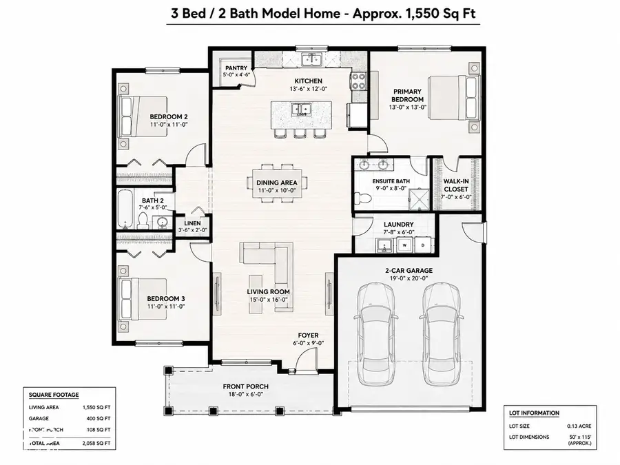 1164 N Pershing Avenue, Indianapolis, IN 46222 - #2