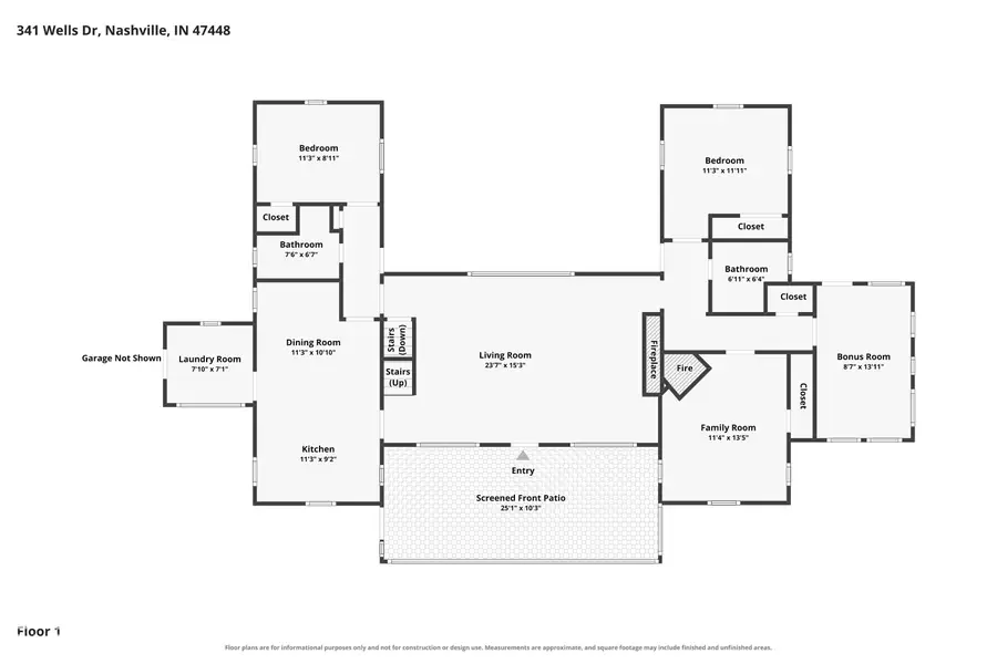 341 Wells Drive, Nashville, IN 47448 - #3