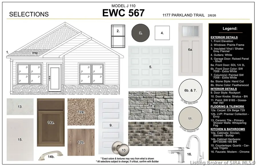 1177 - LOT 567 Parkland Trail, Jeffersonville, IN 47130 - #3