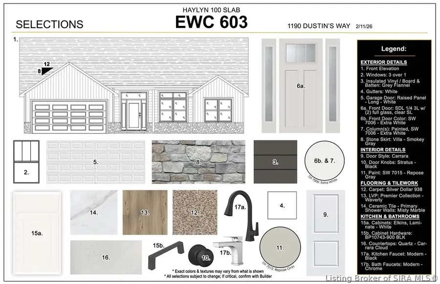 1190 - LOT 603 Dustin's Way, Jeffersonville, IN 47130 - #3