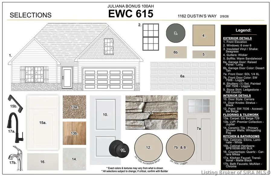 1162 - LOT 615 Dustin's Way, Jeffersonville, IN 47130 - #2
