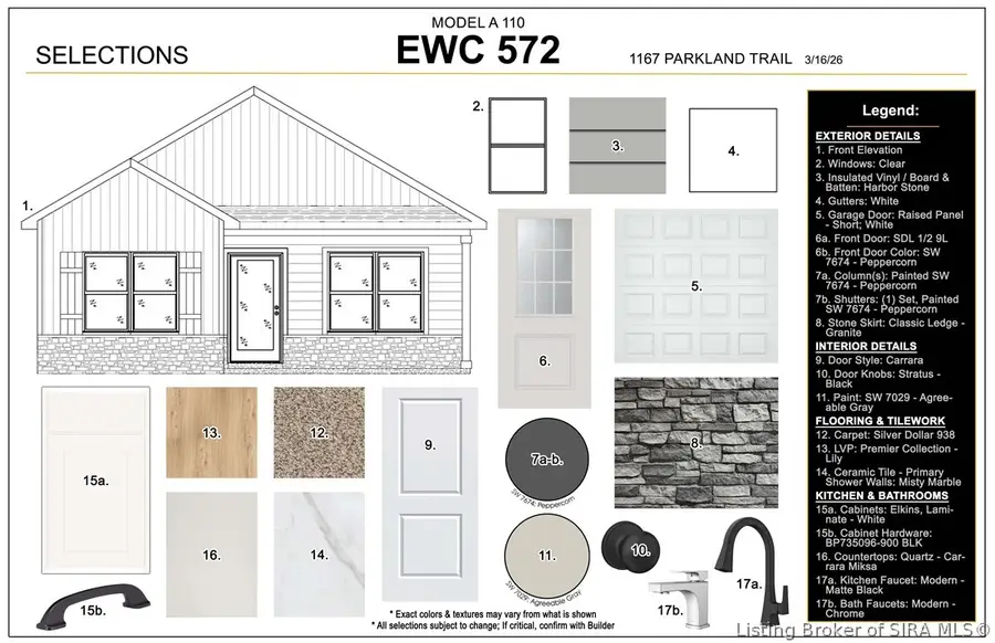 1167 - LOT 572 Parkland Trail, Jeffersonville, IN 47130 - #3