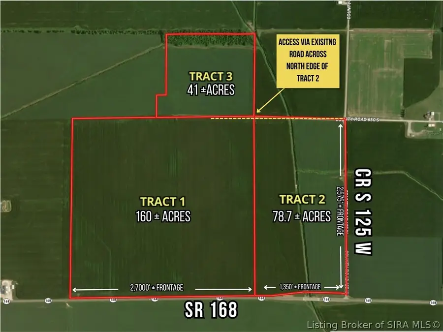Tract 3 - S Cr 125 W, Union, IN 47648 - #3