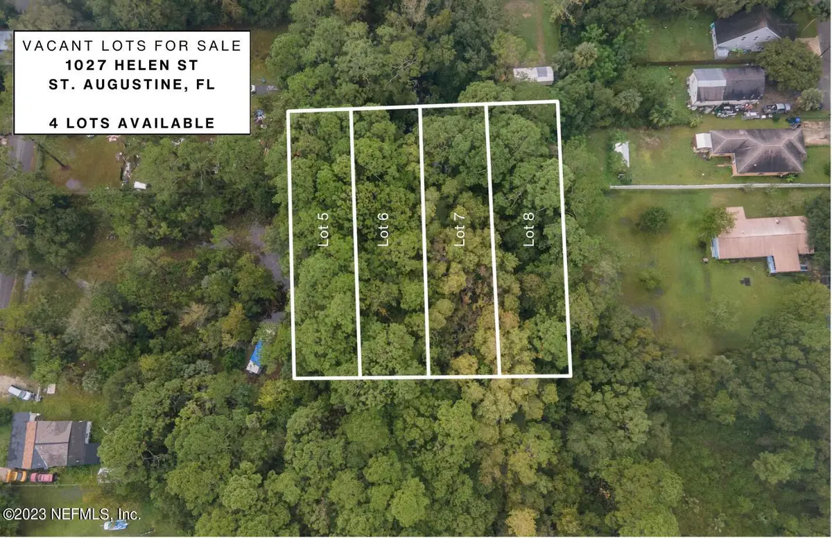 1027 Helen (lot #5) Street, Saint Augustine, FL 32084 - Image #1
