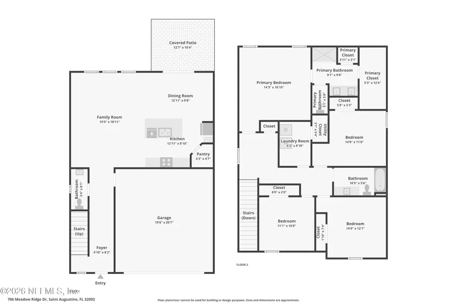 706 Meadow Ridge Drive, Saint Augustine, FL 32092 - #2
