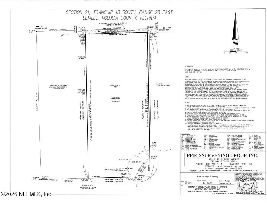 525 Raulerson Road, Seville, FL 32190 - #3