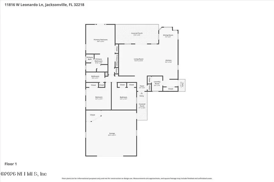 11816 Leonardo W Lane, Jacksonville, FL 32218 - #2