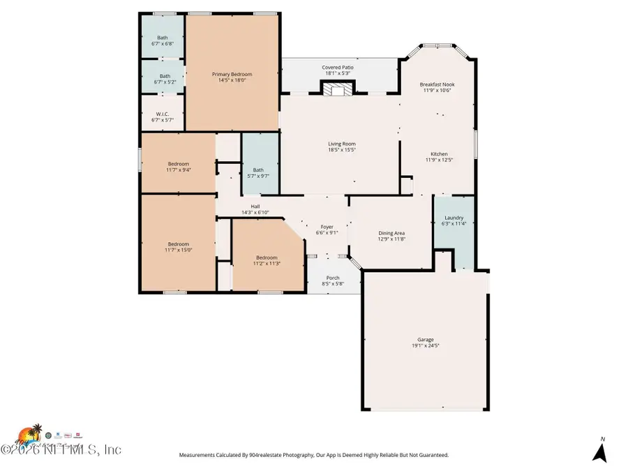 8831 Bandera S Circle, Jacksonville, FL 32244 - #3