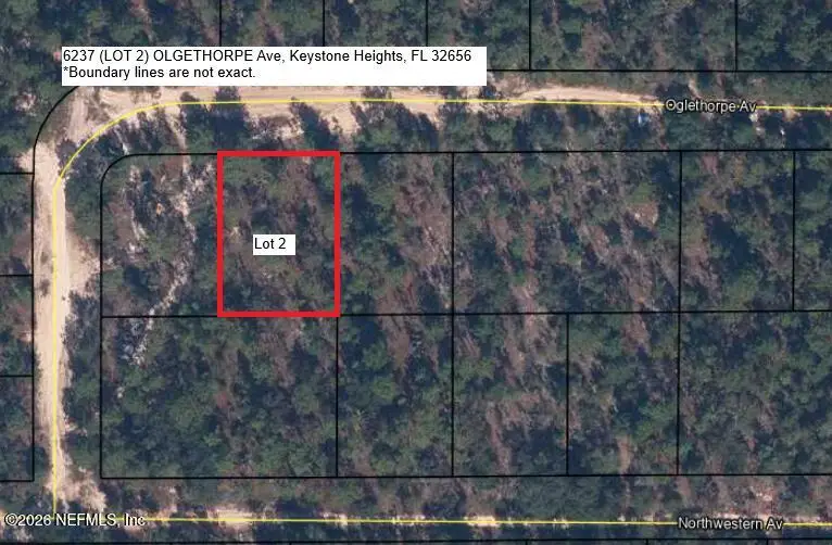 6237 LOT 2 Olgethorpe Avenue, Keystone Heights, FL 32656 - #1