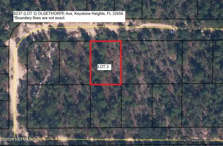 6237 LOT 3 Olgethorpe Avenue, Keystone Heights, FL 32656 - #1