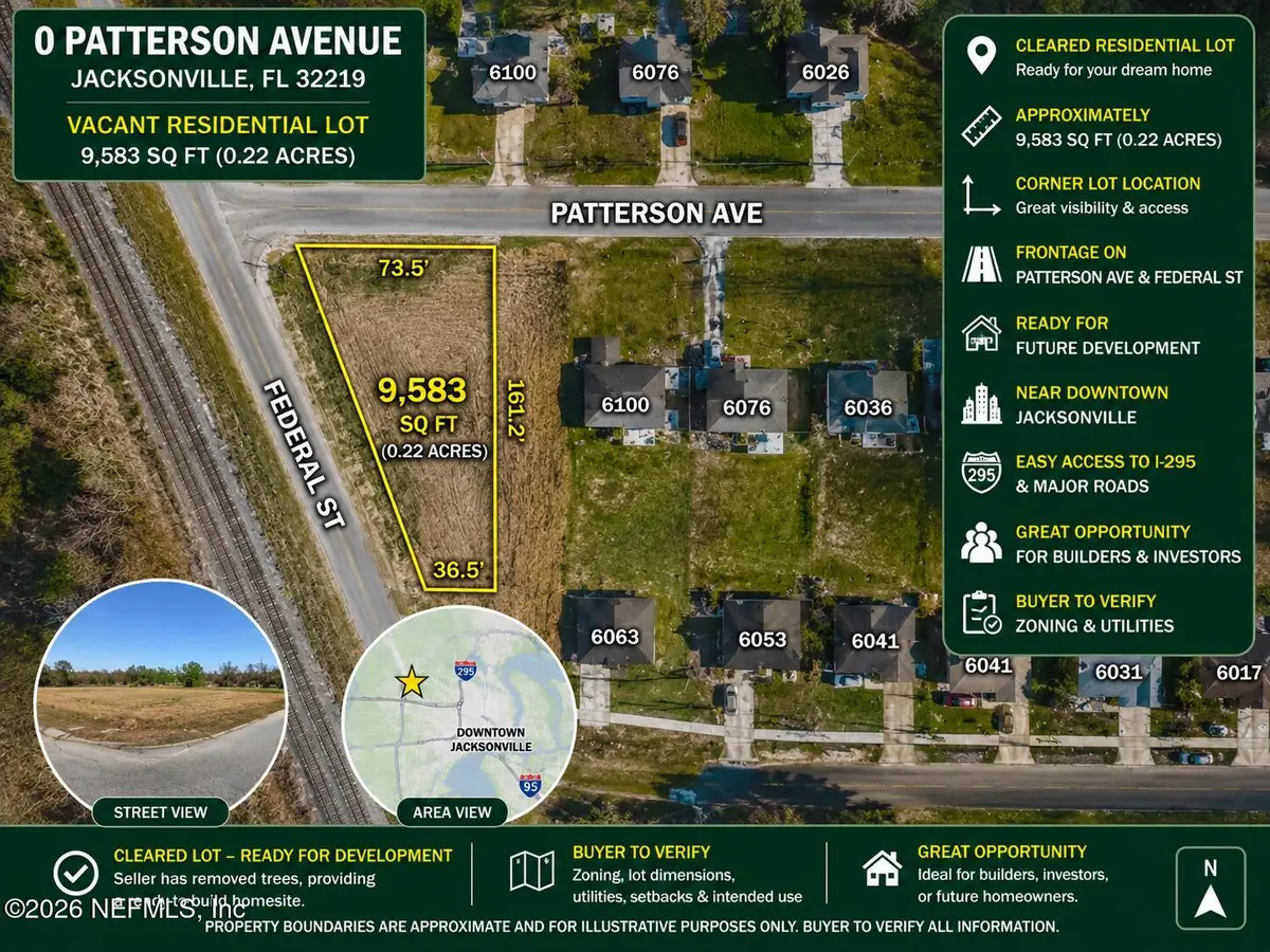 0 Patterson Avenue, Jacksonville, FL 32219 - #1