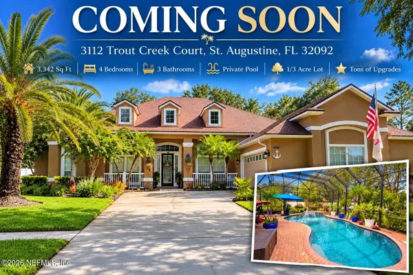 3112 Trout Creek Court, St. Augustine, FL 32092