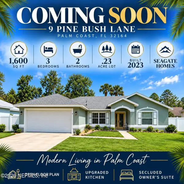 9 Pine Bush Lane, Palm Coast, FL 32164