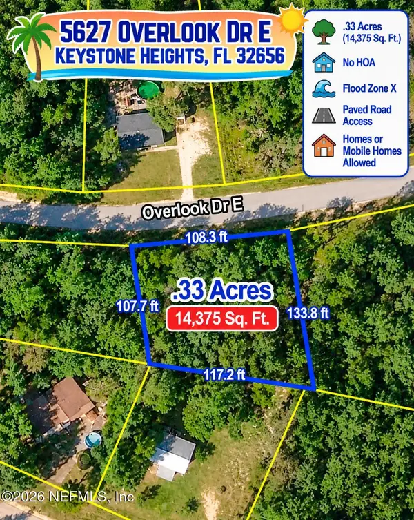 5627 Overlook E Drive, Keystone Heights, FL 32656