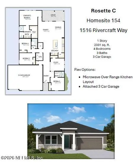 1516 Rivercraft Way, Green Cove Springs, FL 32043 - #2