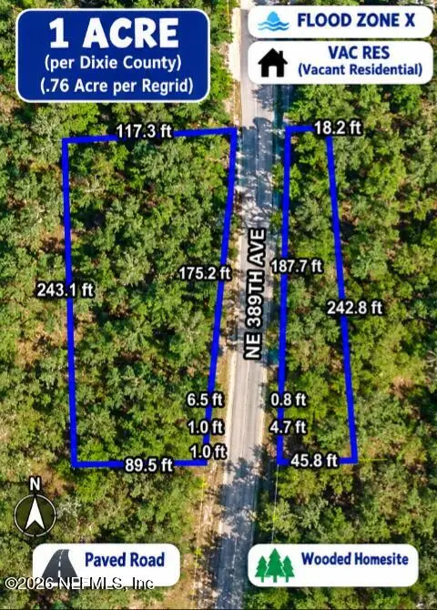 855 NE 389th Avenue, Old Town, FL 32680 - #2
