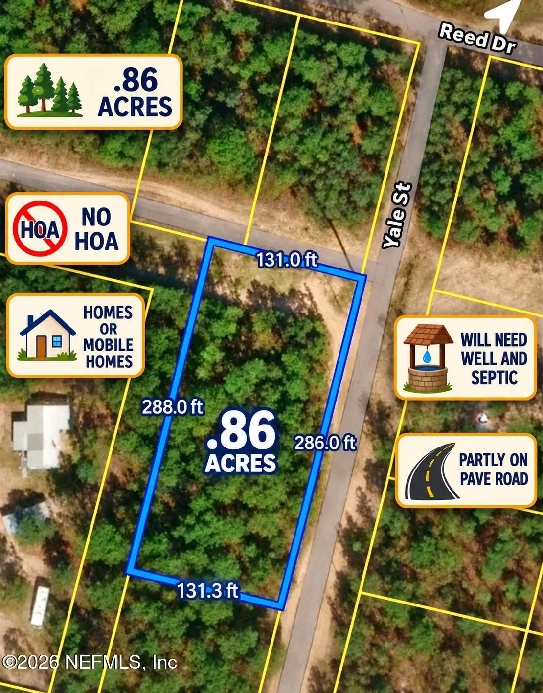 7244 Yale Street, Keystone Heights, FL 32656 - #1
