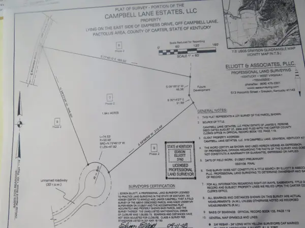 00 Lot # 7 Phase 2, grayson, KY 41143