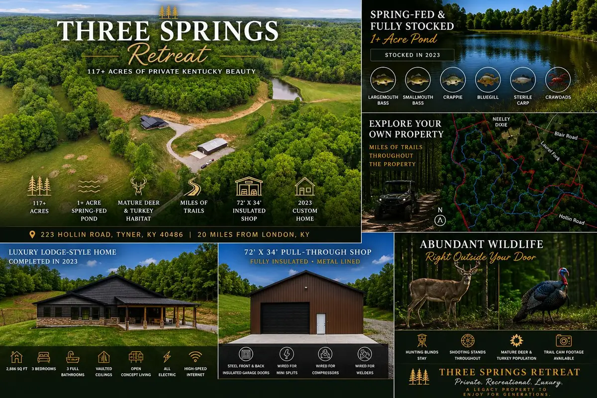 223 Hollin Road, Tyner, KY 40486 - #1