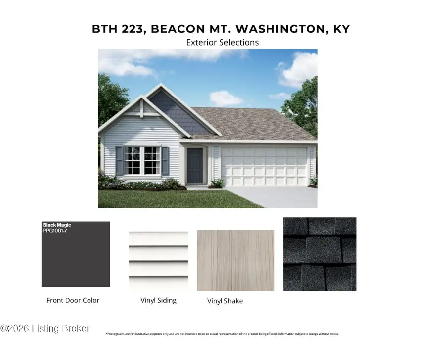 223 Bethel Springs Dr, Mount Washington, KY 40047 - #2