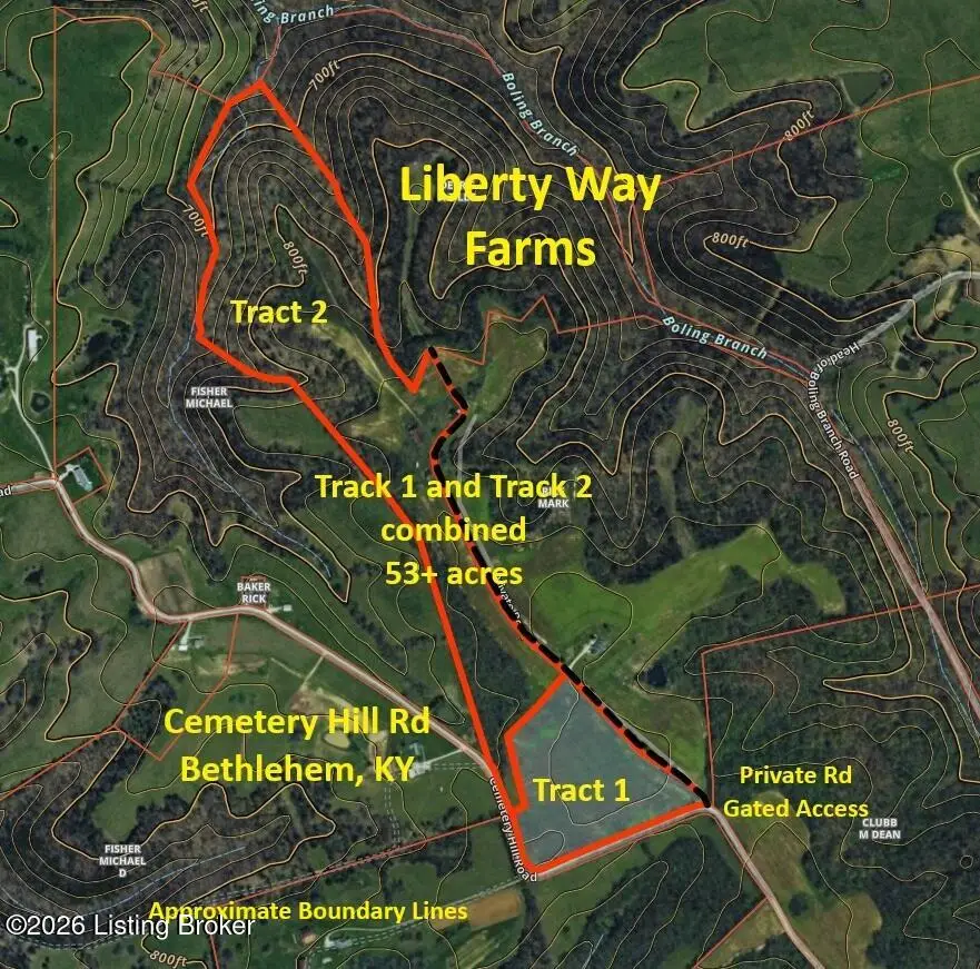 1 & 2 Cemetery Hill (combined) Rd, Bethlehem, KY 40007 - #1