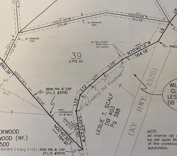 Lot 39 Brooks Hill Rd, Brooks, KY 40109