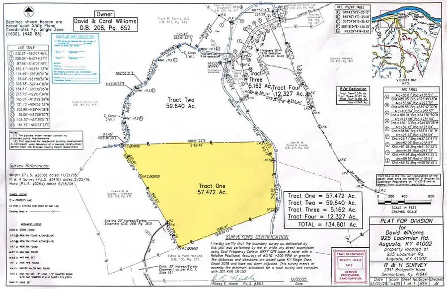 0 Lockmier 57+/- Acres Road, Augusta, KY 41002 - #2