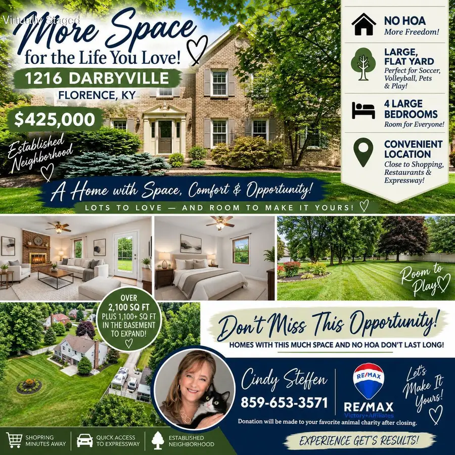 1216 Darvyville Drive, Florence, KY 41042 - #2