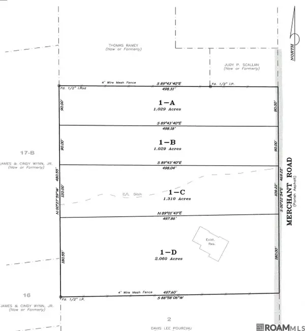 TBD Merchant Rd, Denham Springs, LA 70726