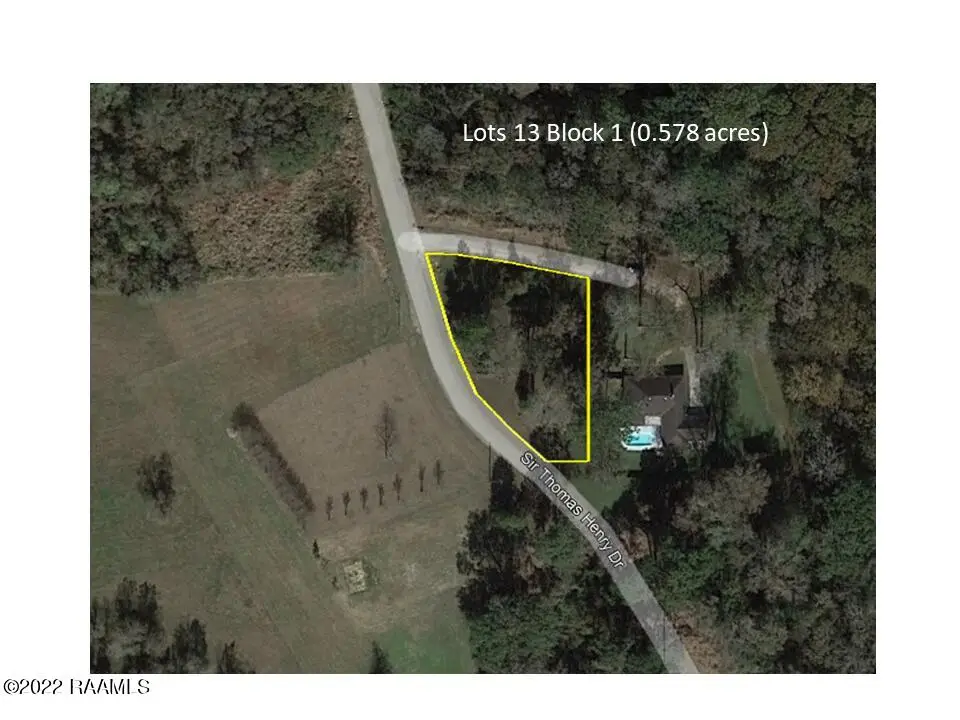 Tbd 13 Sir Thomas Henry Drive, Opelousas, LA 70570 - #1