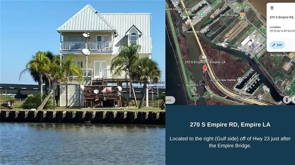 270 S Empire Road, Empire, LA 70050 - Image #1