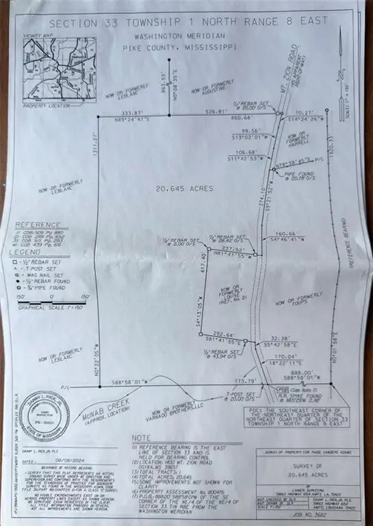 1175 Mount Zion Road, Osyka, MS 39657 - #3