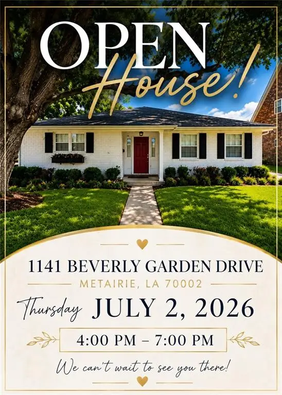 1141 Beverly Garden Drive, Metairie, LA 70002