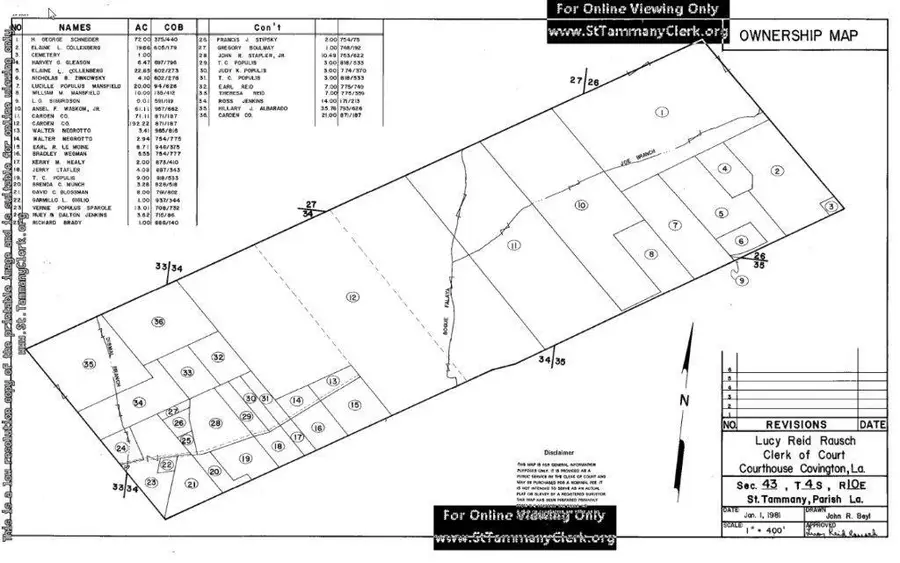 Joseph Road, Folsom, LA 70437 - #3
